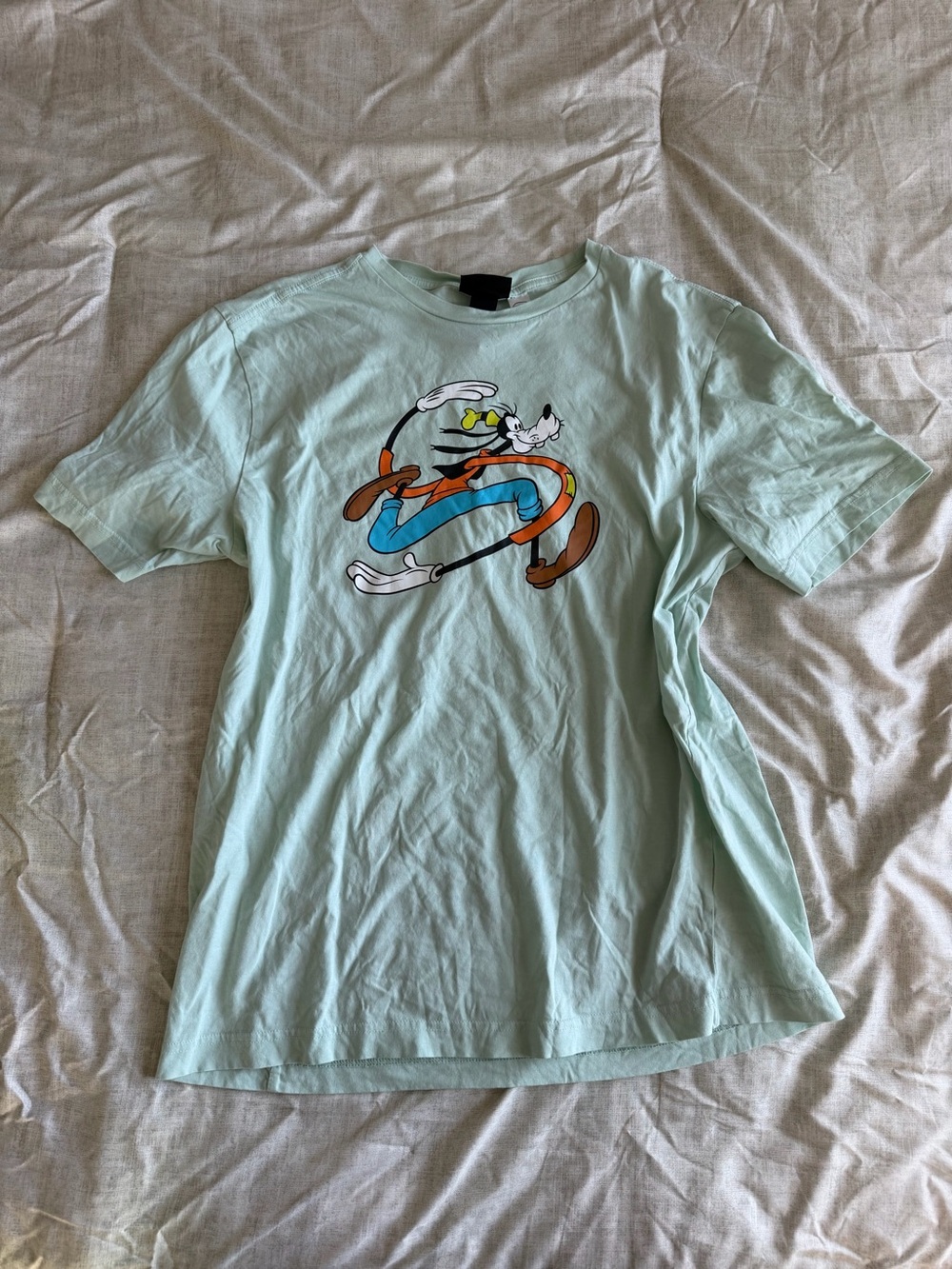 H&M Disney Goofy Short Sleeve Graphic T-Shirt (M)